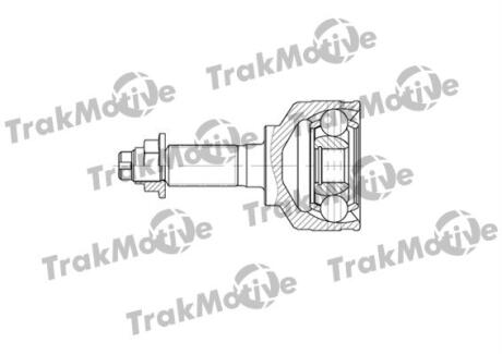 KIA Шрус внешний Sorento 2,5CRDi 06- (28 і 25 зуб.) Trakmotive 40-0733