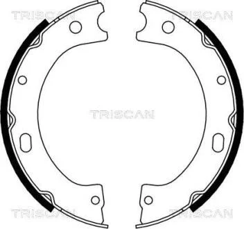 Колодки стояночного тормоза Nissan Patrol GR II 2.8-4.5 97- TRISCAN 8100 14011