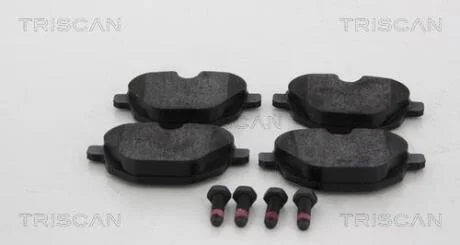 Комплект тормозных колодок, дисковый тормоз TRISCAN 811011042