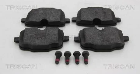 Комплект тормозных колодок, дисковый тормоз TRISCAN 811011043