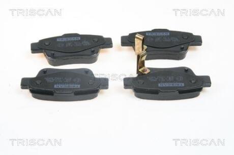 Колодки гальмівні дискові TRISCAN 811013062