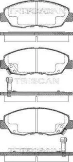 Комплект тормозных колодок, дисковый тормоз TRISCAN 8110 40972