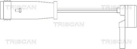 Датчик тормозных колодок TRISCAN 811523005