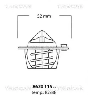 Термостат TRISCAN 862011582