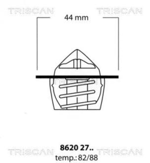 Термостат TRISCAN 86202782