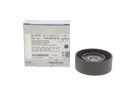 Ролик натяж. гладкий TRUCKTEC 02.19.187