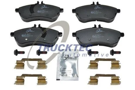 Колодки гальмівні дискові, комплект TRUCKTEC 02.35.232