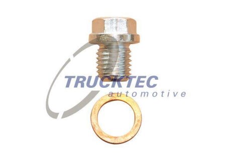Резьбовая пробка, маслянный поддон TRUCKTEC 02.43.117