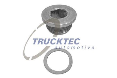 Болт маслозливного отвору з кільцем ущільнювача TRUCKTEC 02.43.287