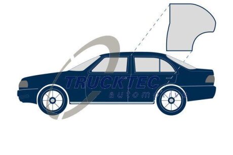 Резинка уплотняющая передней двери TRUCKTEC 02.53.039