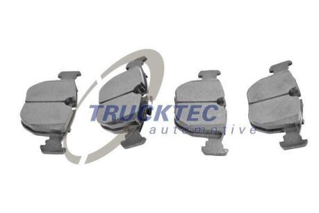 Колодки гальмівні дискові передні TRUCKTEC 08.34.100