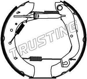Колодки гальмівні дискові TRUSTING 6240