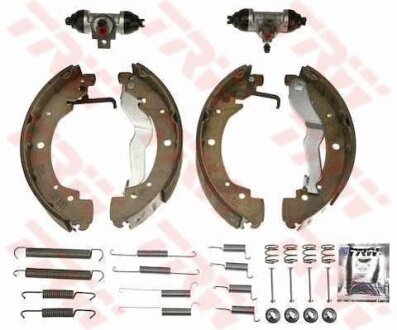 - Ремкомплект гальм (колодки + циліндри) TRW BK1519