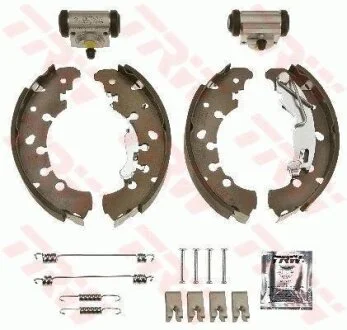 - Ремкомплект гальм (колодки + циліндри) TRW BK1777