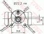 - Циліндр гальмівний робочий TRW BWH374 (фото 2)
