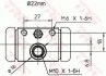 - Циліндр гальмівний робочий TRW BWH394 (фото 2)