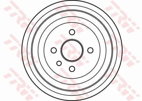 - Гальмівний барабан TRW DB4003