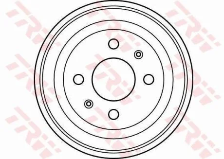 - Гальмівний барабан TRW DB4013