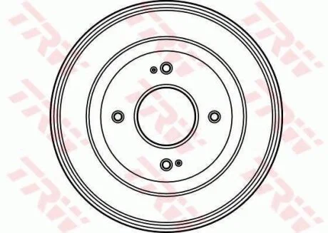 - Гальмівний барабан TRW DB4020