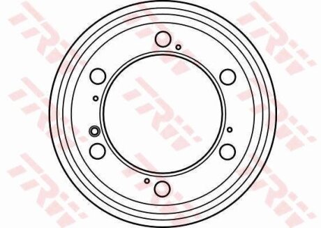 - Гальмівний барабан TRW DB4087