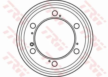 - Гальмівний барабан TRW DB4087