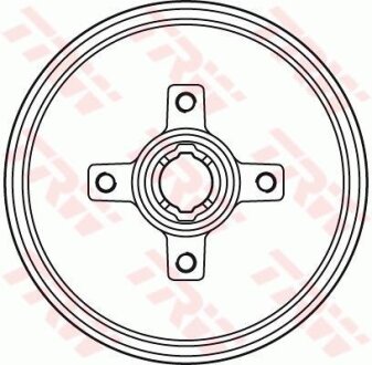 - Гальмівний барабан TRW DB4134BR
