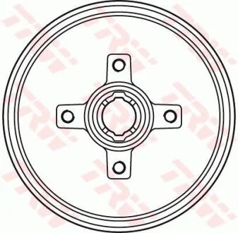 - Гальмівний барабан TRW DB4134BR