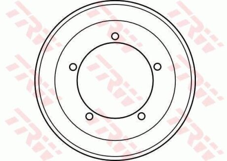 - Гальмівний барабан TRW DB4166