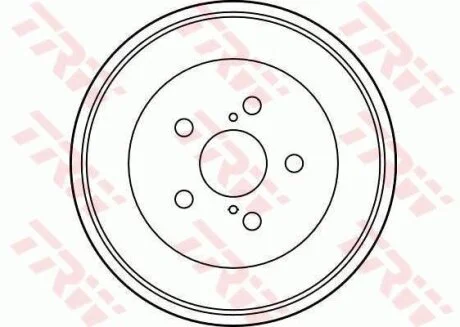 - Гальмівний барабан TRW DB4257