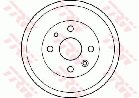 - Гальмівний барабан TRW DB4279