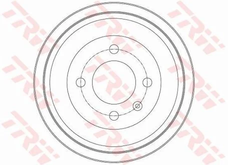 - Гальмівний барабан TRW DB4425
