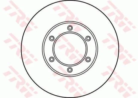 - Гальмівний диск TRW DF1012