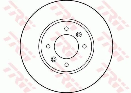 - Гальмівний диск TRW DF1031