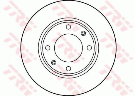 - Гальмівний диск TRW DF1218