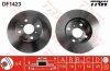 Диск тормозной TOYOTA COROLLA 83- перед.вент. TRW DF1423 (фото 2)