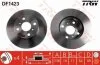 Диск тормозной TOYOTA COROLLA 83- перед.вент. TRW DF1423 (фото 2)