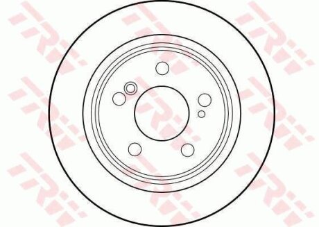 - Гальмівний диск TRW DF1595