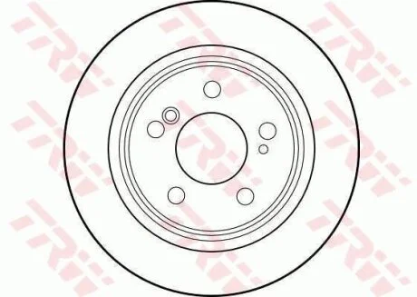 - Гальмівний диск TRW DF1595