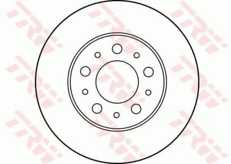 - Гальмівний диск TRW DF1689