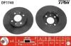- Гальмівний диск TRW DF1740 (фото 1)