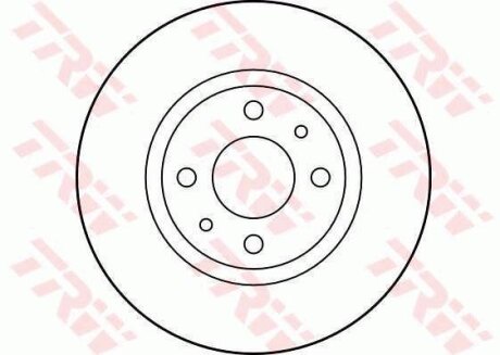 - Гальмівний диск TRW DF1744