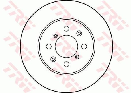 - Гальмівний диск TRW DF2717