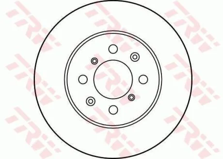 - Гальмівний диск TRW DF2717