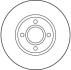 Диск гальмівний передн Лів/Прав FORD COUGAR, MONDEO I, MONDEO II, SCORPIO II FORD USA CONTOUR 1.8-2.9 04.93-12.01 TRW DF2751 (фото 2)