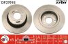 Диск тормозной LAND ROVER DISCOVERY/RANGE ROVER 99- задн. TRW DF2791S (фото 1)