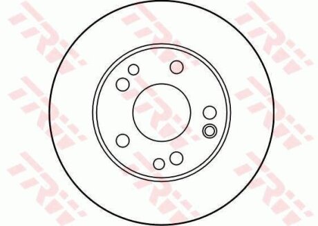 - Гальмівний диск TRW DF2814