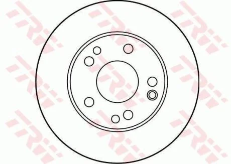 - Гальмівний диск TRW DF2814