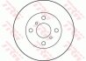 Диск тормозной TOYOTA PASEO/STARLET/TERCEL 89- перед.вент. TRW DF4007 (фото 2)