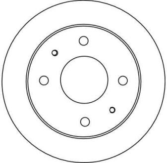 - Гальмівний диск TRW DF4132