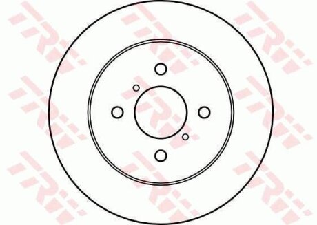 - Гальмівний диск TRW DF4155